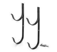 NOUVEAU Poteau de Piscine Cintre 2 Pièces En Aluminium Set De Support, pour Poteaux télescopiques, écumoires, Râteau À feuilles, Tuyau d'aspiration de piscine, Accessoires de Piscine