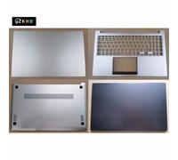 Nouveau pour Galaxy Book2 NP750XEE NP750XED - Coque arrière d'écran LCD, capot arrière, cadre, repose-poignets, boîtier supérieur, clavier, coque inférieure - Bleu BottomanGray