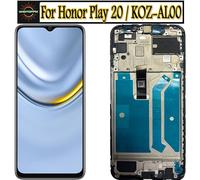 Nouveau Pour Huawei Honor Play 20 Écran Tactile Lcd Numériseur Avec Cadre Pour 6.26 ""Honor Play 20 Play20 Yal L21 Écran Lcd