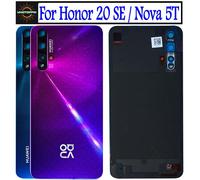 Nouveau Pour Huawei Nova 5t Batterie Couverture Arrière Logement De Porte Arrière Pour Huawei Honor 20 Se Cache Batterie Honneur 20 Se Couverture Arrière