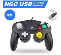 Nouveau pour manette Gamecube manette de poche filaire USB pour nwant pour NGC GC Controle pour MAC ordinateur PC Gamepad - Type 2