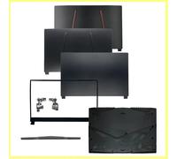 Nouveau pour MSI GE75 GP75 GL75 9SD MS-17E1 17E5 Leopard Vis de fixation du boîtier supérieur d'ordinateur portable, Charnières de la coque arrière et du cadre avant pour écran LCD 17,3 pouces GE75 A