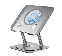 Nouveau pour Ordinateur Portable Ventilateur De Refroidissement Pliable Rotatif À 360 ° en Option pour Tablettes Bureau Montant 7 À 17 Pouces