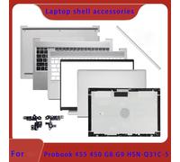 Nouveau pour Probook 455 450 G8 G9 HSN-Q31C-5 : Coque arrière d'écran LCD, Panneau avant de charnière, Repose-poignets, Coque inférieure et Coque ABCD A Hinge Cover