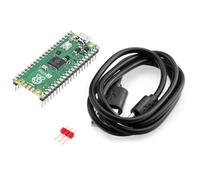 Nouveau pour Raspberry Pi Pico 2 - Microcontrôleur haute performance avec puce RP2350, bras Dual-Core Cortex-M33 & RISC-V, sécurité améliorée, flash 2 Mo & 2 Mo SRAM, C/C++ & Python compatible