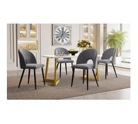 Nouveau Premium sense Dining Group, (set, 117×68cm table à manger avec 4 chaises), table à manger rectangulaire ensemble de