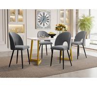 Nouveau Premium sense Dining Group, (set, 117×68cm table à manger avec 4 chaises), table à manger rectangulaire ensemble de