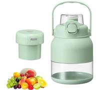 Nouveau presse-agrumes électrique portable 2025, grande capacité, rechargeable, avec paille et double couvercle, 17 onces, peut être utilisé pour les milkshakes et les smoothies