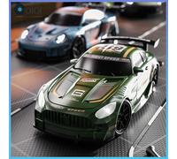 Nouveau produit 1:64 bureau Mini Rc professionnel haute vitesse voiture de course quatre roues motrices dérive vitesse Variable voiture garçon modèle jouet Blue