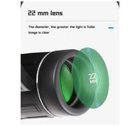 Nouveau produit 200x25 jumelles HD améliorées, mini télescope pliable BAK4