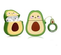 Nouveau produit, lot de 2 housses pour écouteurs Apple AirPods 1 et 2, motif avocat mignon, housses