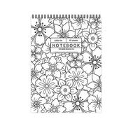 Nouveau Produit Populaire Et Très Populaire : Carnet De Coloriage À Fleurs De 52 Feuilles