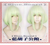 Nouveau PROMARE Mad Burnish Lio Fotia 35 cm dégradé court droit résistant à la chaleur cheveux synthétiques Anime Cosplay perruque + bonnet de perruque