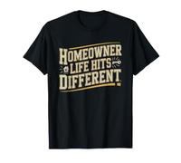 Nouveau Proprietaire Pendaison De Cremaillere Premier chez T-Shirt