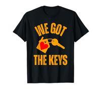 Nouveau propriétaire Pendaison de crémaillère We Bought A House Got The Keys T-Shirt