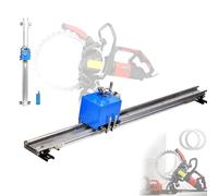 Nouveau Rail pour scie à béton, scie circulaire électrique entraînée par moteur 150 W, rail fixe et profondeur de coupe réglable, pour scies à béton 3m