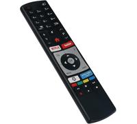 Nouveau RC4318P Télécommande de Remplacement RC4318P 30101761 Télécommande pour Telefunken 30101761 RC4318P pour Techwood H32T60F 32 Zoll Fernseher/Smart TV Remote Controller
