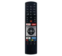 Nouveau RC4318P Télécommande de remplacement -RC4318P 30101761 TV Télécommande Compatible avec Telefunken smart LED TV's 30101761 RC4318P pour Techwood H32T60F 32 Zoll Fernseher/Smart TV RemoteControl