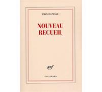 Nouveau Recueil Tome 1 - Francis Ponge - Gallimard - broché - Poésie
