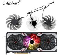 Nouveau remplacement de ventilateur de refroidissement d'origine pour Asrock AMD Radeon RX 6600XT 6650XT ventilateur de refroidissement de carte graphique de jeu fantôme Fan - B