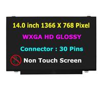 Nouveau remplacement d'écran de 14 pouces pour Toshiba TECRA TECRA Z40-A-111 Panneau LED d'affichage brillant pour ordinateur portable HD (1366 X 768) - Connecteur 30 broches
