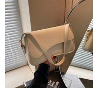 Nouveau sac à bandoulière de couleur unie à la mode, convient pour les déplacements quotidiens des femmes, printemps et été Taille UniqueUnicolorePolyuréthane