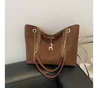 Nouveau sac à bandoulière décoré de métal à la mode, sac à main polyvalent et décontracté pour femmes, convenant pour le shopping, le transport du portefeuille, les sorties de loisirs. Convient aux je
