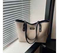 Nouveau sac à main minimaliste rétro grande capacité, fermeture éclair, sac à bandoulière en matériau léger et doux. Convient pour l'usage quotidien décontracté des femmes. Étoffe
