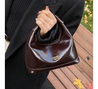 Nouveau sac à main mode en couleur unie, clown en PU imperméable, décoration graphique de lettre, fermeture éclair, sac fourre-tout carré, sac à main bordeaux, décoration pendentif, bandoulière réglab