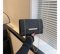 Nouveau sac carré populaire avec bandoulière chaîne, sac à bandoulière pour femme simple de couleur unie avec sac à bandoulière décontracté rétro, 2021 Taille UniqueMulticolore,Tout ImpriméPolyuréthan
