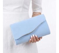 Nouveau sac de soirée pour femmes CODE, convenant aux robes de soirée, sac à main de mode bleu clair, sac à cosmétiques, sac bandoulière léger, pour le travail, les mariages, les galas, les fêtes, les