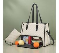 Nouveau sac fourre-tout à grande capacité à la mode. Sac isotherme multicolore classique. Peut accueillir un ordinateur. Sac de maman, sac de bureau, sac de fitness quotidien, sac de pique-nique, sac 