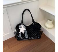 Nouveau sac fourre-tout décontracté à pois de grande capacité, doux et frais, convient pour les courses quotidiennes, les déplacements, les rassemblements, les vacances des femmes, choix de cadeau par