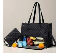 Nouveau sac fourre-tout grande capacité à la mode. Sac isotherme multicolore classique pouvant accueillir un ordinateur. Sac de maternité, sac de transport, sac de fitness quotidien, sac de pique-niqu