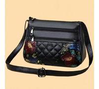 Nouveau sac tout-en-un pour femmes d'âge moyen, sac de mère, sac de belle-mère, sac doux multicouche, sac à bandoulière croisé CarreauPolyuréthane