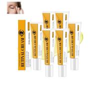 Nouveau sérum contour des yeux Retinal Shot Tightening Booster, sérum avancé affinant les pores à l'acide hyaluronique, anti-âge, hydrate et estompe les ridules et raffermit la peau (6PCS)