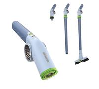 NOUVEAU Shark BlastBoss - Système de soufflage d'air tout-en-un avec BlastBroom, buse de précision, rallonge, nettoyage intérieur/extérieur, 0-305 km/h, souffleur à main sans fil rechargeable, Sky