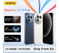 Nouveau Smartphone Realme GT 8 Pro 5G 2026 Version Globale, Appareil Photo Ultra 200MP, Snapdragon 8 Elite Gen 5, Batterie 7000mAh, Charge Ultra Rapide 120W, NFC 16GB 512GB Blue
