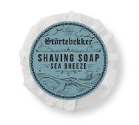 NOUVEAU : Störtebekker® Savon à raser Premium Sea Breeze 70g - Savon fait à la main pour une mousse à raser abondante - Parfait pour le rasage avec un rasoir ou un sabot - Savon à raser végétalien