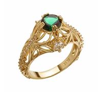 Nouveau string réglable avec bague en zirconium. Bague unisexe avec perles - Bijoux créatifs - Deux doigts - Argent, A, Métal, Aucune pierre précieuse