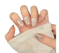 Nouveau style chinois bambou court minimaliste nail art