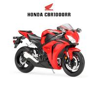 Nouveau Style De Voiture Honda Cbr1000rr Yamaha, Simulation De Voiture En Alliage, Modèle De Moto, Jouet De Collection, 1:10