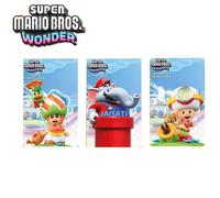 NOUVEAU Super Bros Wonder ELEPHANT CAPTAIN TOAD &TALKING FLOWER POPLIN &PRINCE FLORIAN carte pour Switch 20 Smash Bros mini