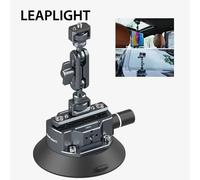 Nouveau support de téléphone et caméra d'action à ventouse pour voiture avec pompe manuelle, réglable à 360°, compatible NATO, 1/4" et 3/8" pour GoPro, Insta360, DSLR et caméras d'action