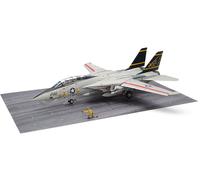 Tamiya Maquette d'avion Grumman F-14a Tomcat (Late Model) – Kit de lancement porte-avions