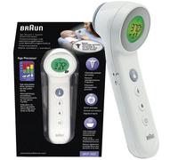 NOUVEAU thermomètre frontal Braun BNT400 sans contact tactile AgePrecision bé...
