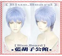 Nouveau Tokyo Mew Mew manga Minto Aizawa Cosplay perruque coiffure bleu perruque courte résistant à la chaleur + casquette + piste bleu