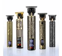 Nouveau! Tondeuse à cheveux électrique T9/accessoires | Rasoir professionnel USB | Machine de découpe chauve fondue 0mm, Portable pour hommes, coupe de cheveux à domicile X-OnlyAccess