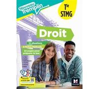 Nouveau Tremplin - DROIT - Tle STMG - Éd. 2024 - Livre élève