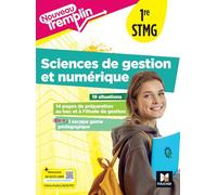 Nouveau Tremplin - Sciences de gestion et numérique (SDGN) 1re STMG - Éd. 2025 - Livre élève